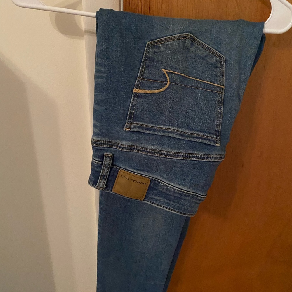Ae high rise jean leggings